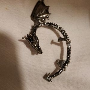 Dragon ear cuff